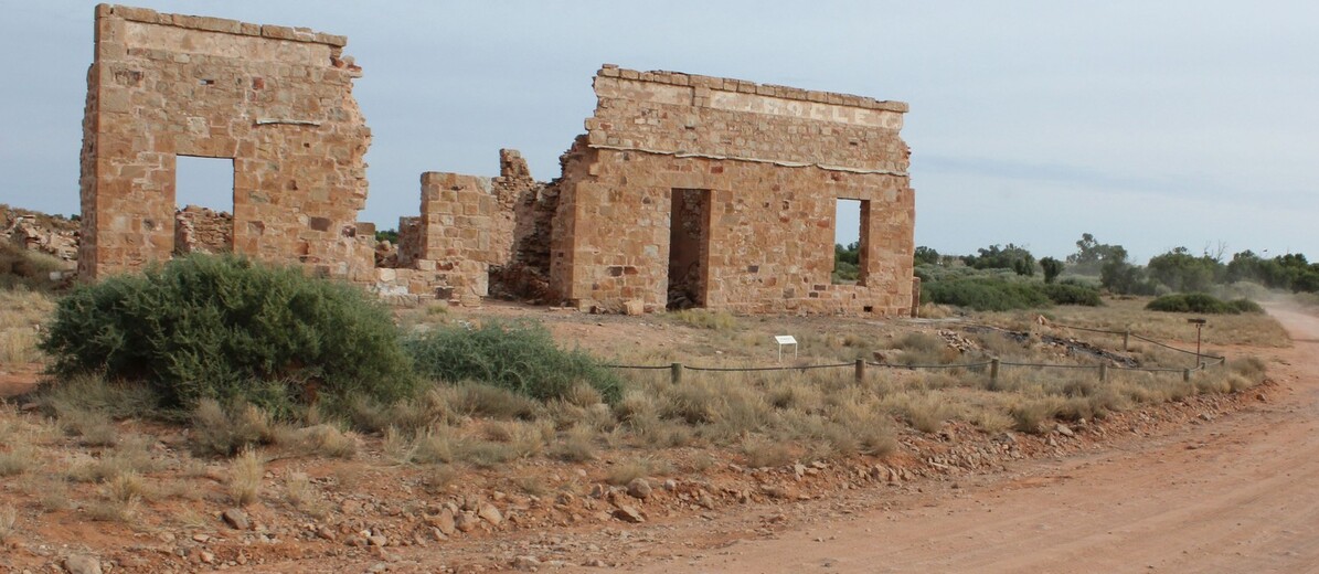 Image: ruins of stone building