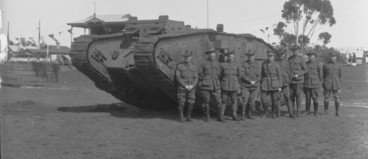 Image: World War One tank