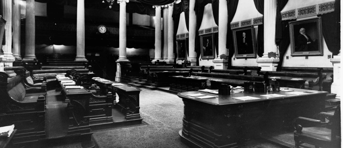 The House of Assembly chamber, Parliament House, Adelaide, 1938