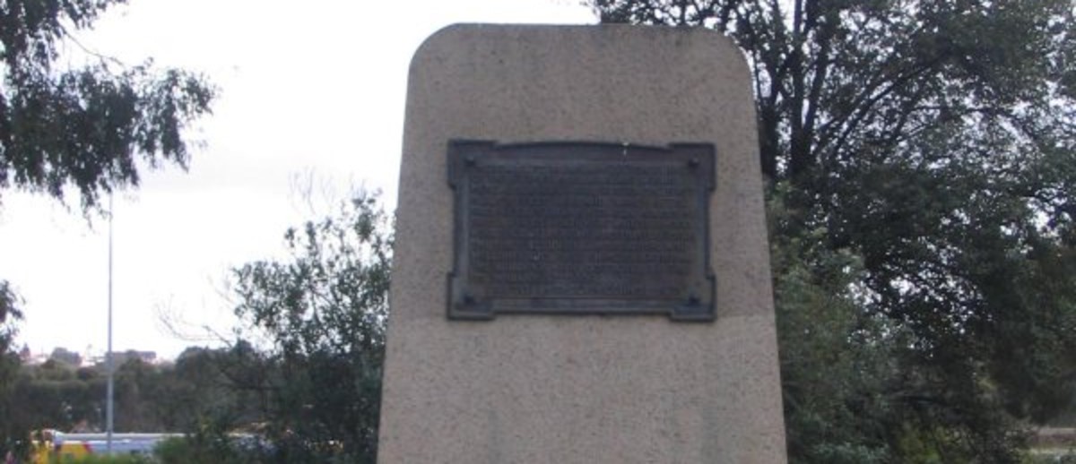 Colonel Light's Survey Marker Monument