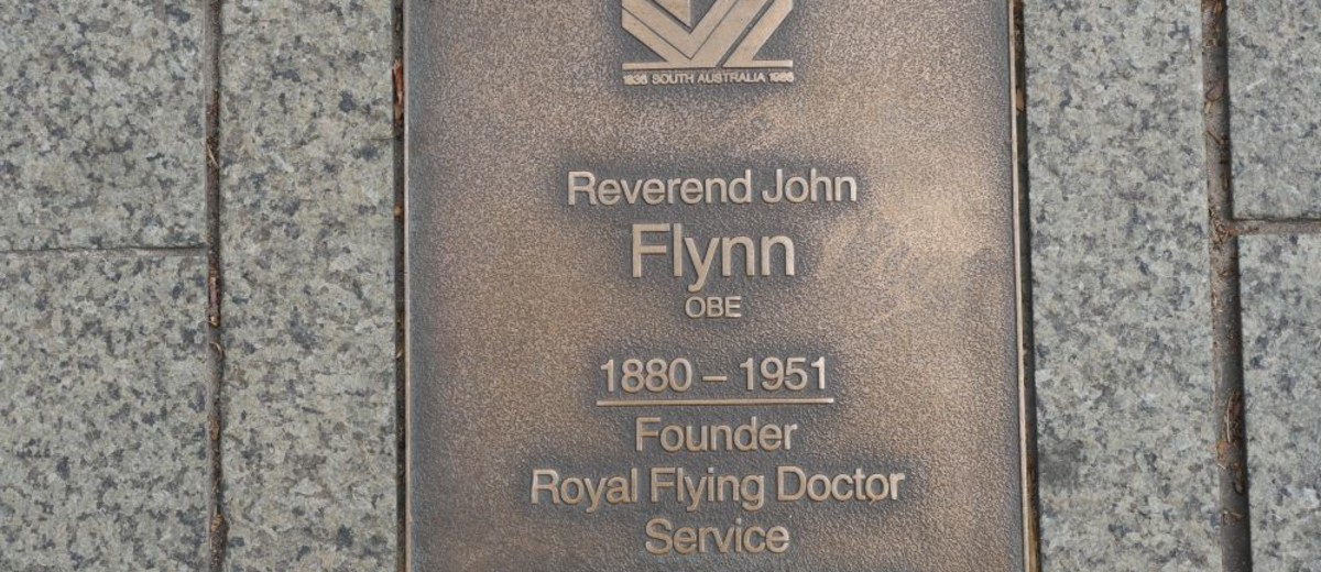 Image: Reverend John Flynn Plaque 