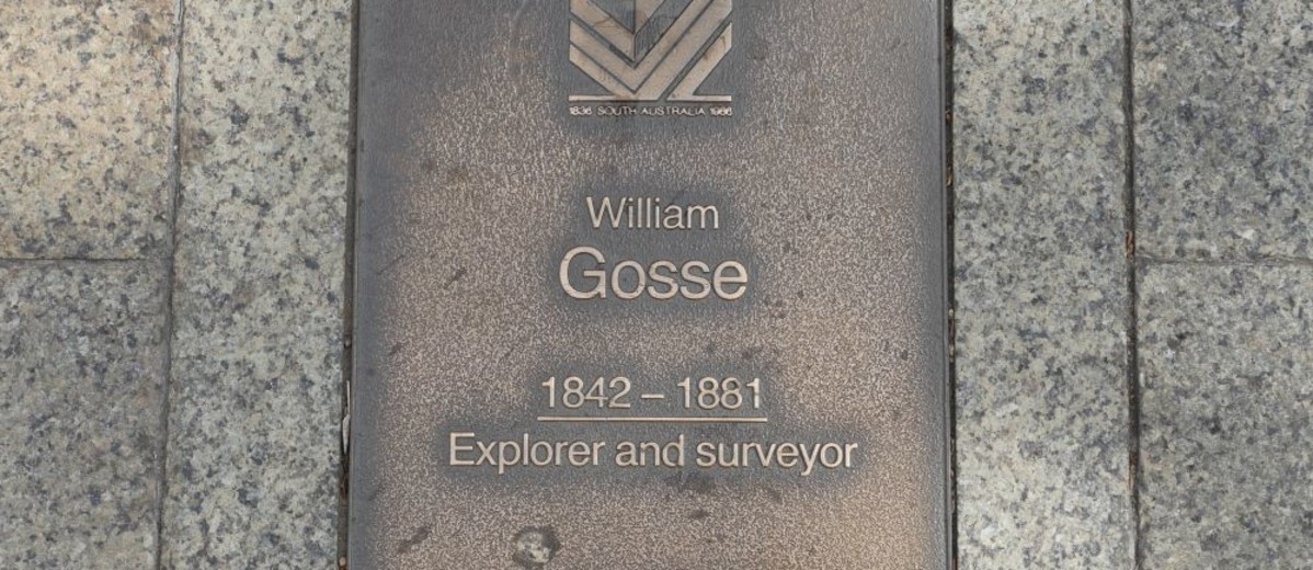 Image: William Gosse Plaque 