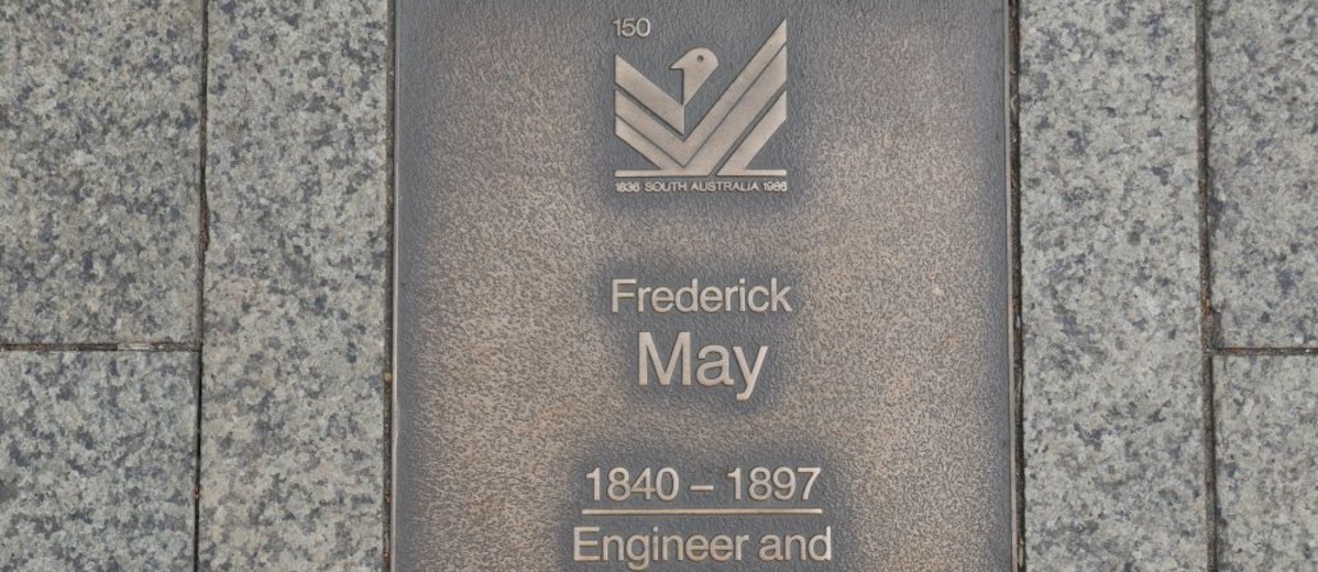 Image: Frederick May Plaque 