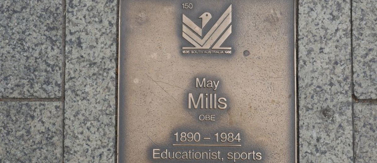 Image: May Mills Plaque 