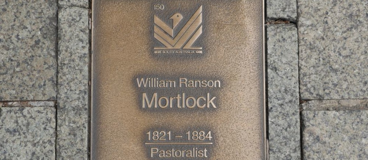 Image: William Ranson Mortlock Plaque 