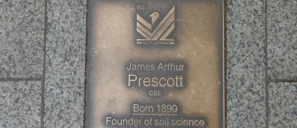Image: James Arthur Prescott Plaque 