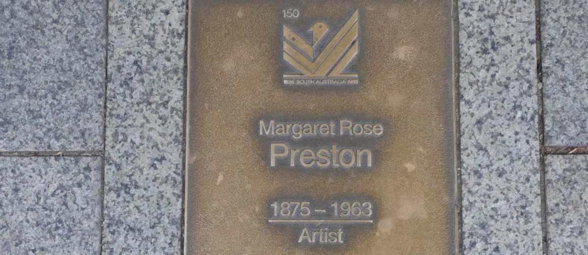 Image: Margaret Rose Preston Plaque 