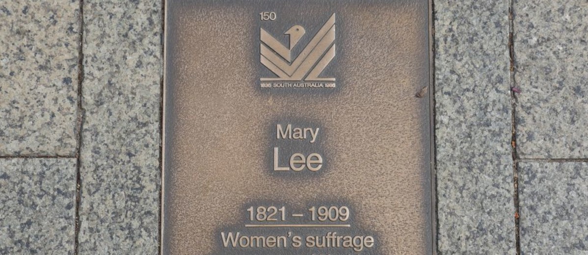 Image: Mary Lee Plaque 