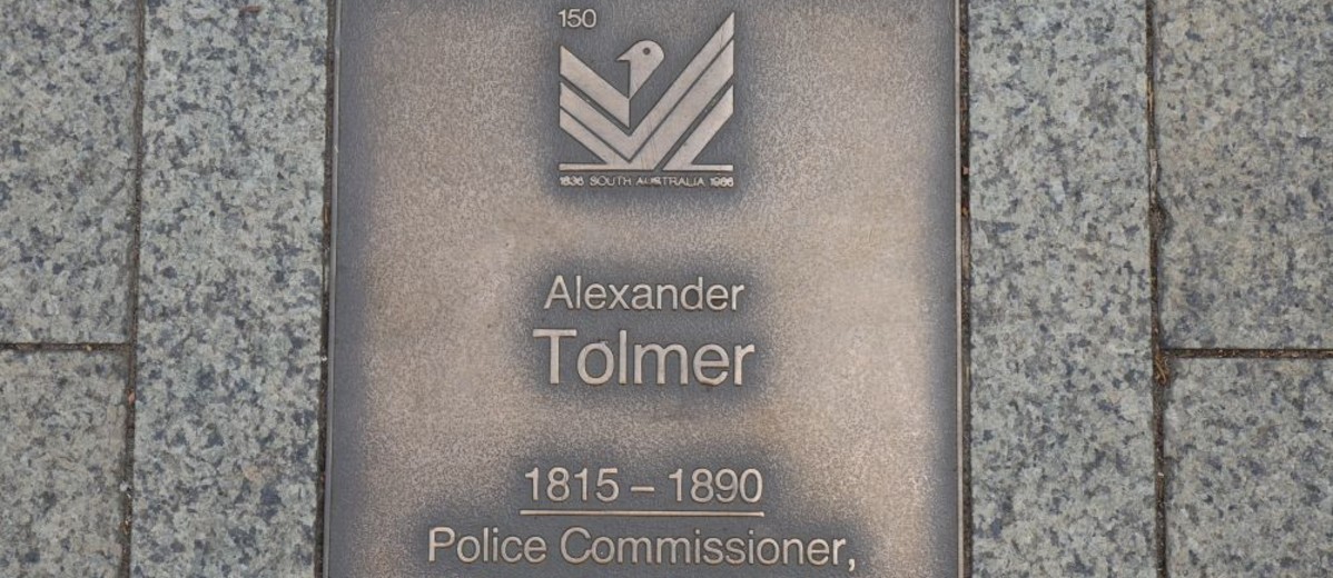 Image: Alexander Tolmer Plaque 