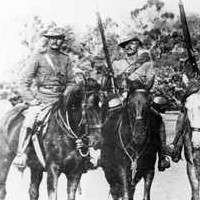 Some South Australian Infantry members who left for the Boar War, Feb 1900