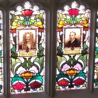 Image: Scientific stained glass windows