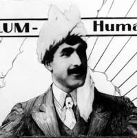 Image: advertisement showing a man wearing a white turban