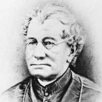 Image: portrait of white-haired clergyman