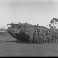 Image: World War One tank