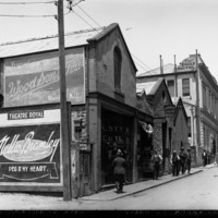 Image: 1920s street scene