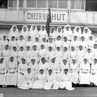 Image: Women in white uniforms