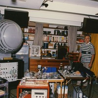 Image: man standing in studio