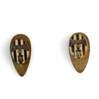 Image: pair of metal cufflinks