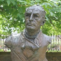 Bronze bust of Douglas Mawson by Adelaide sculptor John Dowie, 1981