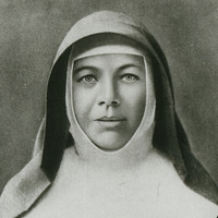 Image: portrait of woman in a religious habit. 