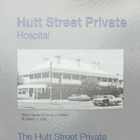 Image: Historic Recognition plaque for former Hutt Street Private Hospital