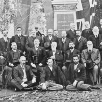 Image: Photograph of the committee members for the John McDouall Stuart Statue