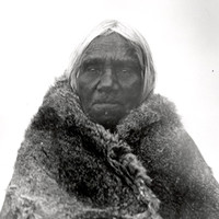 Portrait of Ivarityi in a wallaby skin cloak by Norman Tindale, 1928