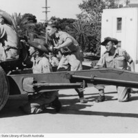 Image: Artillery Drill at Torrens Parade Ground