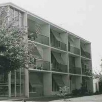 Block of flats on South Terrace, 1960