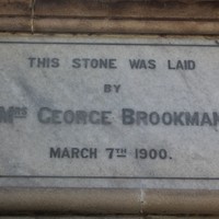 Image: Foundation stone, Brookman Building, North Terrace, Adelaide