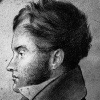 Image: Sketch of man in profile
