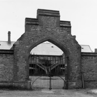 Image: Entrance to former police barracks