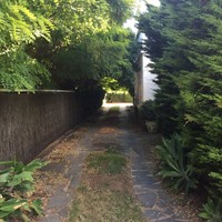 Image: A driveway leading to a rear garden