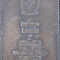 Jubilee 150 walkway plaque of Essington Lewis