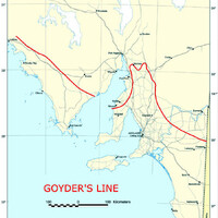 Map of Goyder's Line