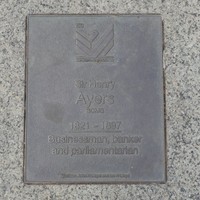 Image: Sir Henry Ayers Plaque