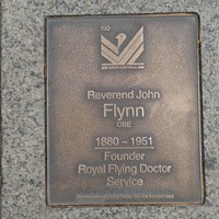 Image: Reverend John Flynn Plaque 