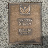 Image: Ronald Maxy Sharpe Plaque 