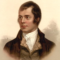 Portrait of Robert Burns, Ayr, Scotland