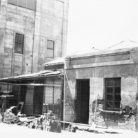 Image: View of run-down building 