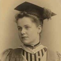 Image: woman in academic dress