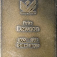 Jubilee 150 walkway plaque of Peter Smith Dawson