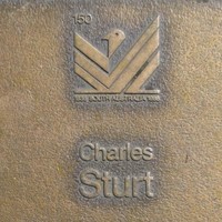 Jubilee 150 walkway plaque, Charles Sturt