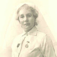 Image: A black and white image of Margaret Graham
