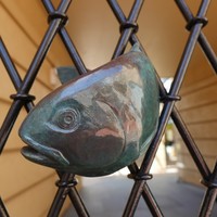 Image: Close up photograph of Fish for the Slate Pool Walkway