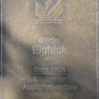 Jubilee 150 walkway plaque, Gladys Elphick