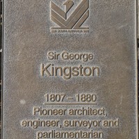 Jubilee 150 walkway plaque, Sir George Kingston