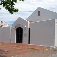 Image: White museum building with Mary MacKillop Centre written above the door