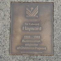 Image: Sir Edward Hayward Plaque 