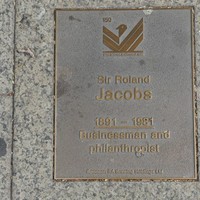 Image: Sir Roland Jacobs Plaque 